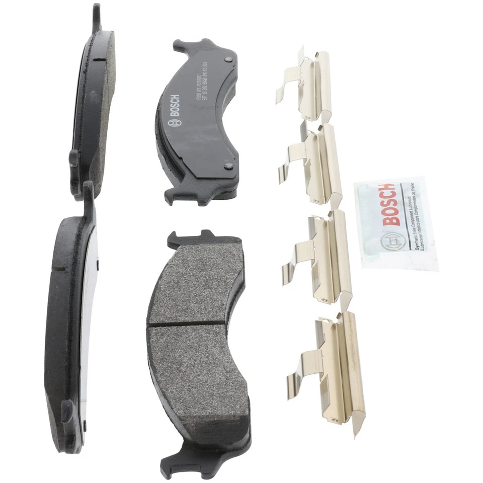 Juego de pastillas de freno delanteras BP655 Bosch de 2 ruedas para camioneta F450 E350 furgoneta E150 E250 Foto 3 de 4