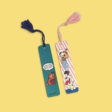 Two (2) Vintage 1978 Garfield Cat Odie Bookmarks Jim Davis Made In USA