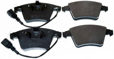 Front DENCKERMANN B111132 Brake Pad Set, disc brake for VW
