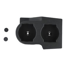 Image of Cup Holder Insert Dual Cup Holder Easy Installation Process Made Of ABS Material