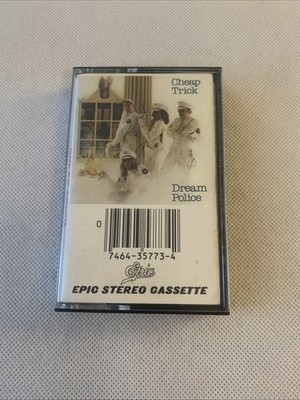 Cheap Trick Dream Police Cassette Tape 1979 Tested
