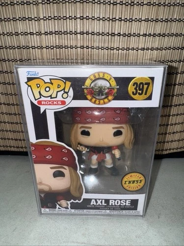 Funko Pop! Rocks Guns n' Roses: Axl Rose #397 Chase Vinyl Figure W/Protector