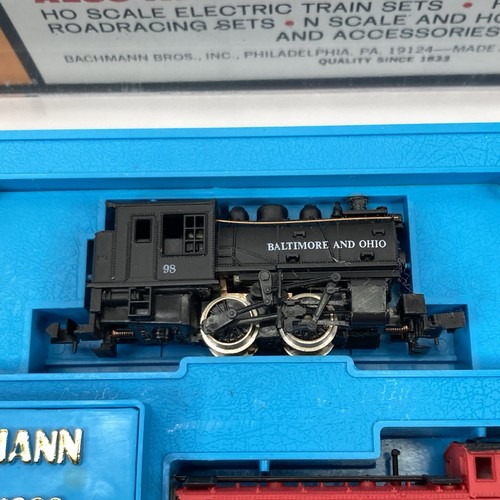 Bachmann Scala N Baltimora & Ohio DockSider Train Set Completo Confezione Originale - Foto 8 di 17