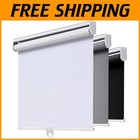 Elegant 36" x 72" Cordless Blackout Blinds for Total Room Darkness & UV Safety