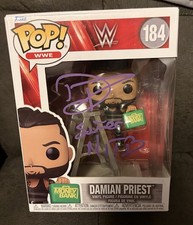 Damian Priest SIGNED AUTOGRAPHED Funko POP #184 Fanatics JSA WITNESSED El Señor