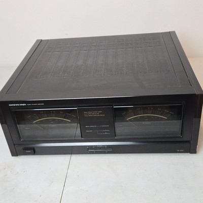 ONKYO Integra M-504 Stereo Power Amplifier Nice Condition Works Great