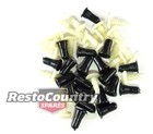 <!--F#f_0-->Ford Door Seal Retainer Clip + Plug / Socket Kit x20 XR XT XW XY ZA ZB ZC ZD<!--F/-->