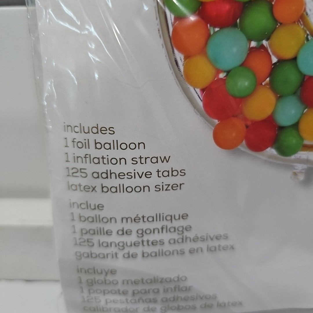 Anagram Balloon Formz 52.5"  Zero (0) Silver Foil Balloon Birthday Party Decor