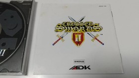 Crossed Swords II 2 Neo Geo CD SNK ADK Retro Action Game Japan Import Tested
