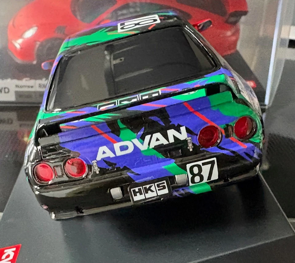 Kyosho Mini-Z, Autos Sale, AWD (N-L) Nissan HKS Skyline (R32 GT-R) MZP482HK - Bild 4 von 4