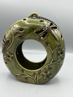 Yankee Candle 3 in 1 Ceramic Garden Sphere Candle Holder~Bird Feeder~Planter