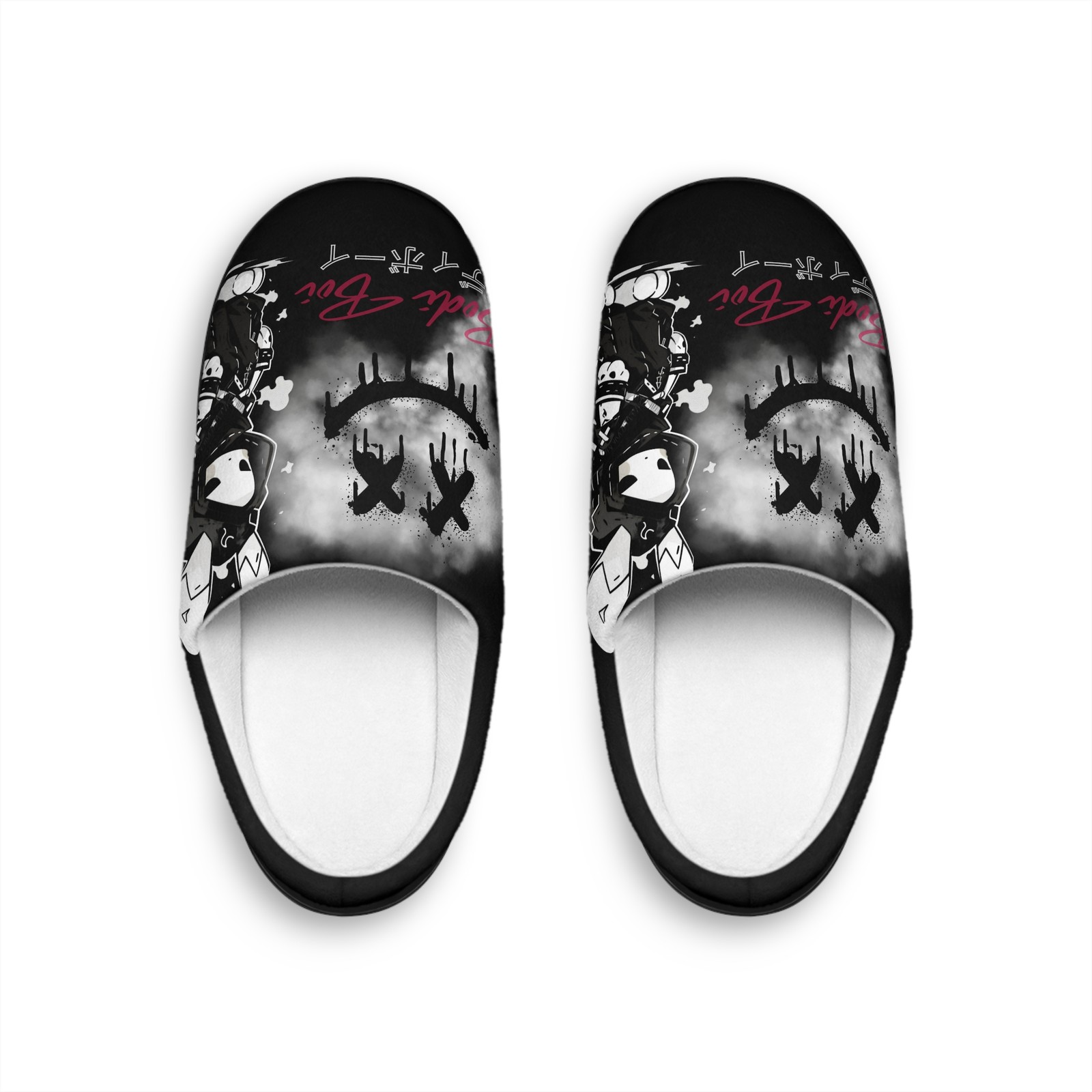 SAOLA Ciabatte da interno uomo coniglietto gotico con disegno grafico unico