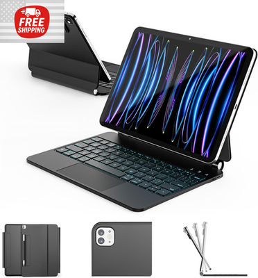 Magic Keyboard for Ipad Air 11-Inch M2 2024/M3 2025 Ipad Pro 11