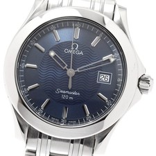 Orologio Uomo Omega Seamaster120 2511.81 Data Quadrante Navy Quarzo_949119