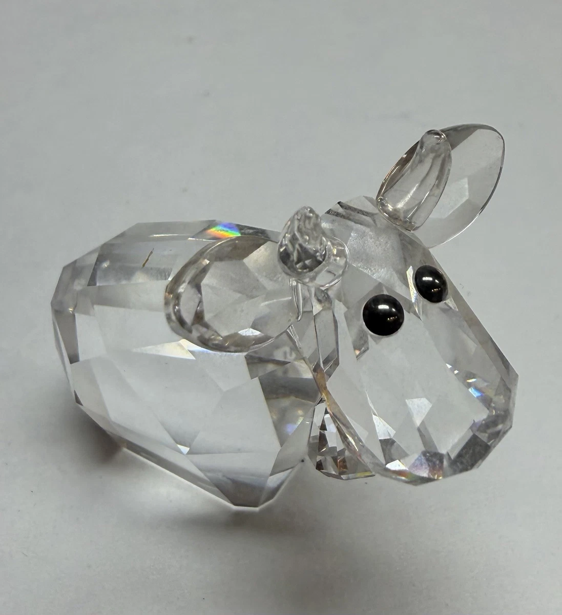 水晶　牛 施华洛世奇水晶摆件牛| eBay