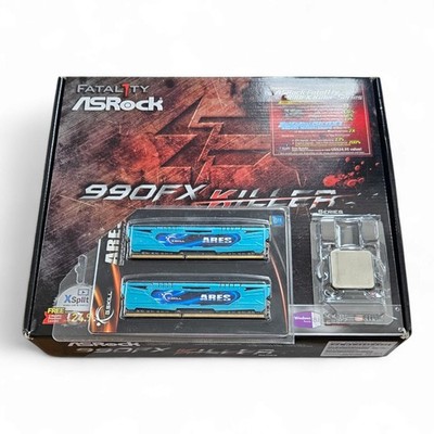 Athlon FX-8350 + ASRock Fatal1ty 990FX Killer AM3 + 16GB Ares DDR3 Ram