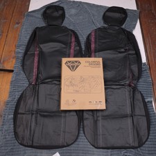 Bling Diamond Car Seat Covers 2 Front Interior Sets Waterproof Universal Shinin