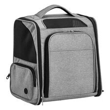 Pet Carrier Backpack, Expandable Cat Dog Carrier with Front & Back Extension