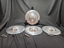 Center Line Wheel Capcovers Polished Aluminum Set Of 4 With Bolts