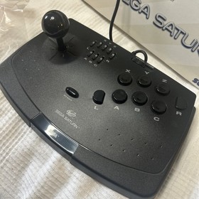 NEW SEGA Saturn Virtua Stick Arcade Joystick In Box MK-80112 - Very Nice Shape