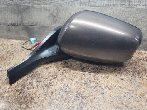 2010-2014 HONDA INSIGHT OEM LEFT DRIVERS SIDE DOOR MIRROR TRUFFLE PEARL YR593P