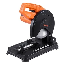 VEVOR Chop Saw, 7-1/4 in Stainless Steel Cold Cut Blade, 1200 W Motor, 4000 r/mi