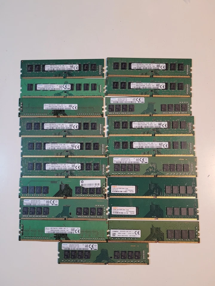 19x DDR4, Arbeitsspeicher, 8Gb, Rechner, PC