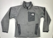 The North Face Men s L Full Zip Fleece Jacket Gray Polartec Style AQ8X Outdoor
