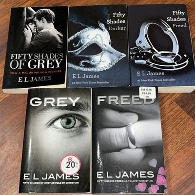 Fifty Shades Trilogy Set Books 1-3 Plus Grey & Freed. Paperback by E L James.