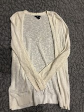 GAP Women  s Cream Cardigan Size M