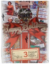 2025 Leaf Metal Happy Holidays Multi-Sport Factory Sealed Hobby Box