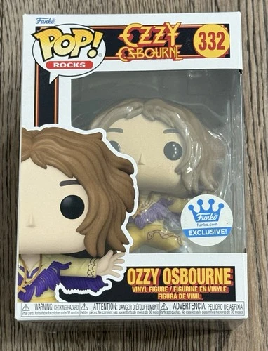 Funko Pop! Rocks - Ozzy Osbourne #332 Funko Shop Exclusive w/ Protector