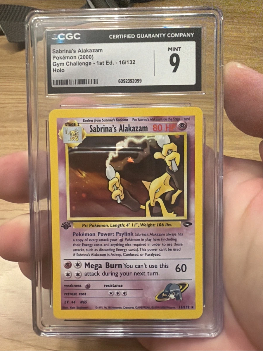 Sabrina's Alakazam 16/132 Gym Challenge for sale | eBay