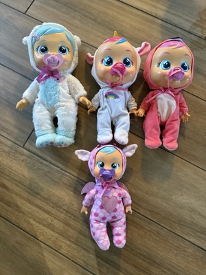 IMC Cry Babies Baby Dolls Lot of 4