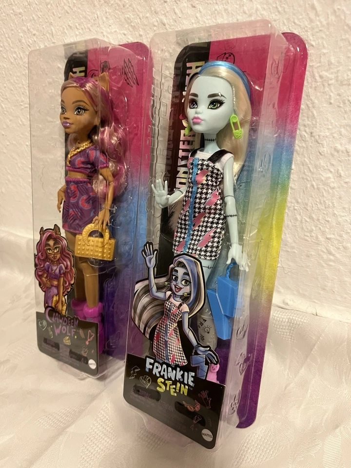 Monster High - Clawdeen Wolf & Frankie Stein Neu OVP - Bild 2 von 4