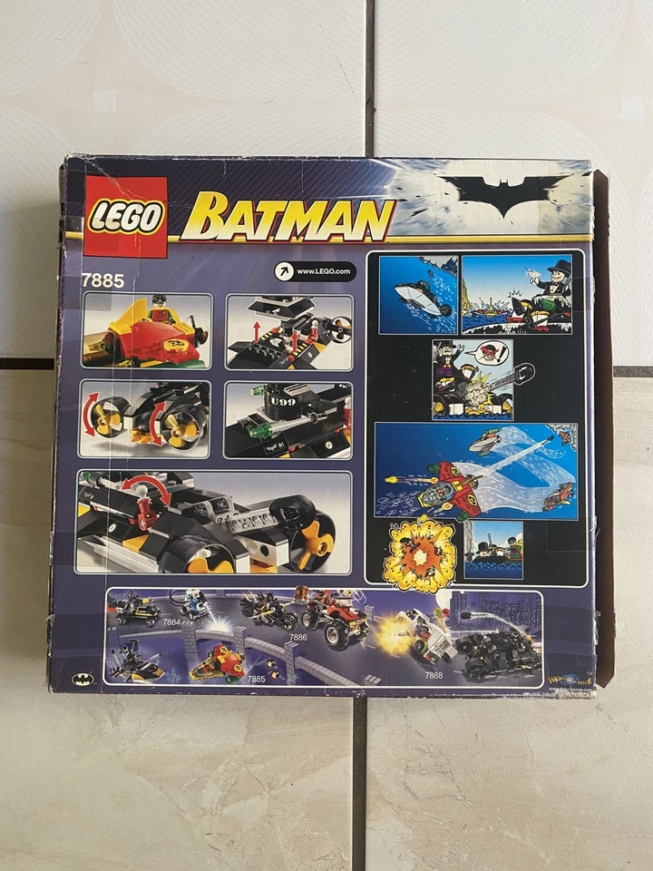 Lego Batman Robin's Scuba Jet 7885 El Ataque del Pingüino Nuevo CAJA ABIERTA 2008 Foto 2 de 4