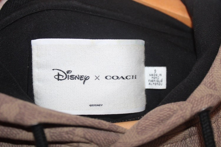 Disney x Coach Mickey Mouse Signature Hoodie Size S image 5