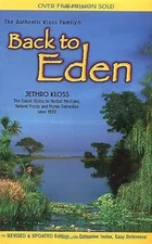 Back To Eden - paperback Kloss, Jethro