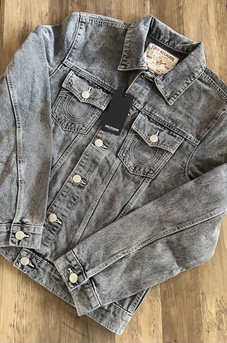 True Religion グレー デニムジャケット True Religion Gray Denim Coats, Jackets & Vests for Men for Sale