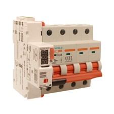 MCB Interruttore Magnetotermico Trifase Con Riarmo Automatico, 380V Curva C 4P 5