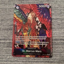 St. Marcus Mars OP13-091 Carrying on His Will Alt Art Special Foil EN Bandai