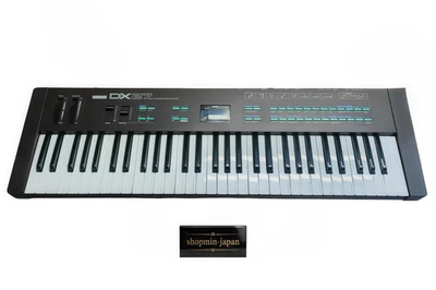 YAMAHA DX27 FM Synthesizer 61-Key LCD & Memory Battery Replaced from Japan - Image 1 of 4