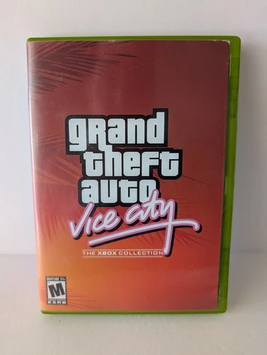 Grand Theft Auto: Vice City (Microsoft Xbox, 2003) The Collection Version Tested