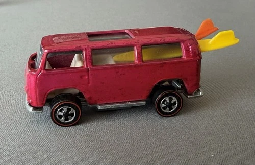 New ListingHot Wheels Redline Beach Bomb Pink Custom and restored