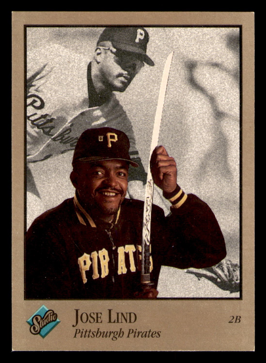 1992 Studio #86 Jose Lind Pirates