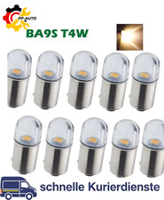 BA9S T4W LED SMD 10X Innenraumbeleuchtung Warmweiß DC6V/12V T11 Standlicht