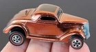 Vintage Hot Wheels Redline 1969 Brown Classic ’36 Ford Coupe - Excellent, NR!