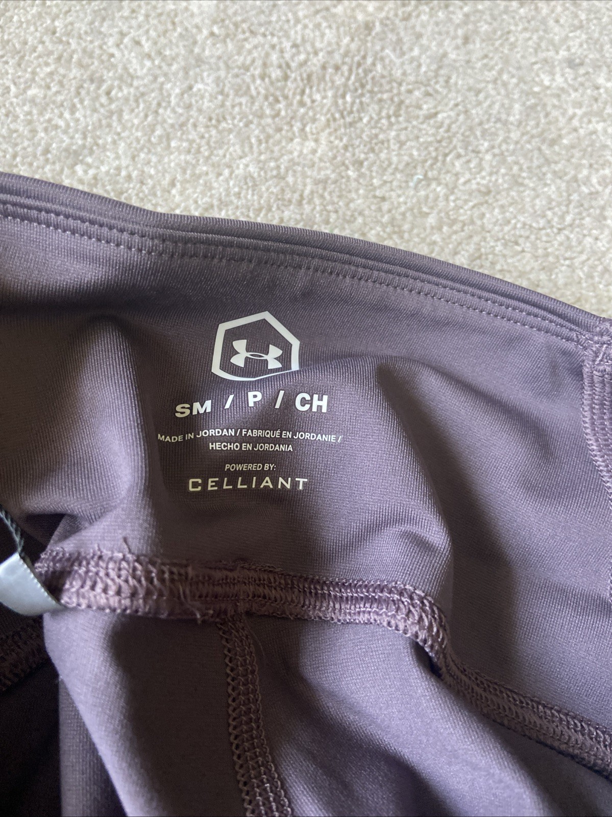 Under Armour Celliant Compression Pants Women's Gray New with Tags Sz Small thumbnail 5