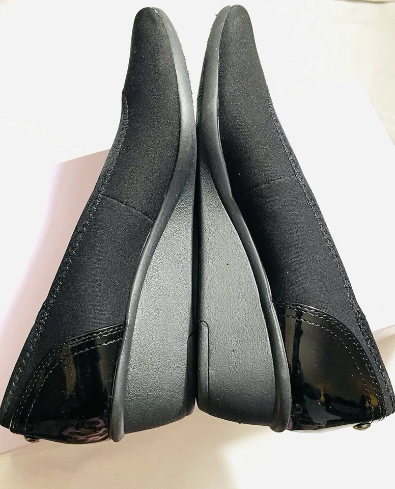 Женские Anne Klein Sport (AK) размер 6,5 черный на танкетке насосы каблук туфли - Изображение 3 из 4