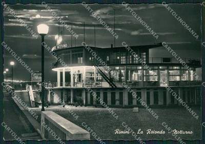 Rimini Città Chiaro di Luna Photo FG postcard ZK4621